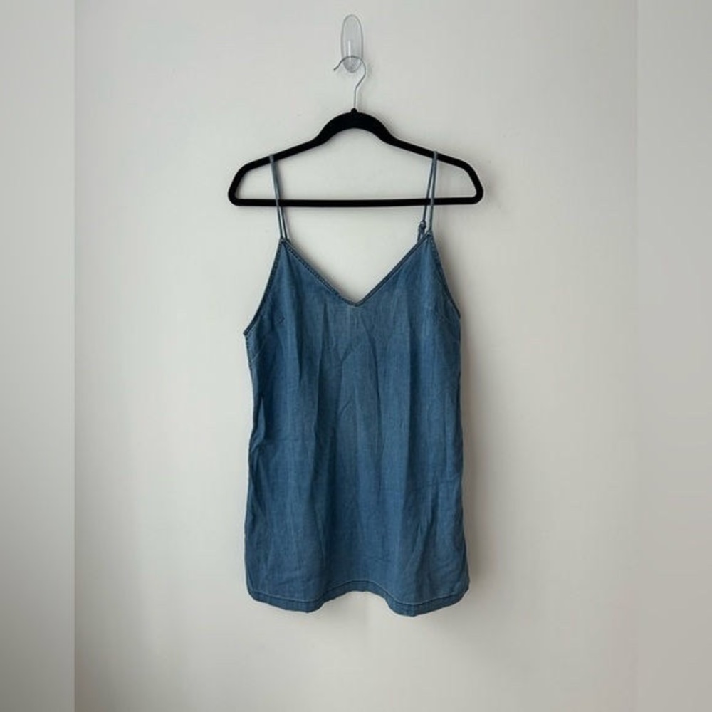 Women's Blue Denim Top